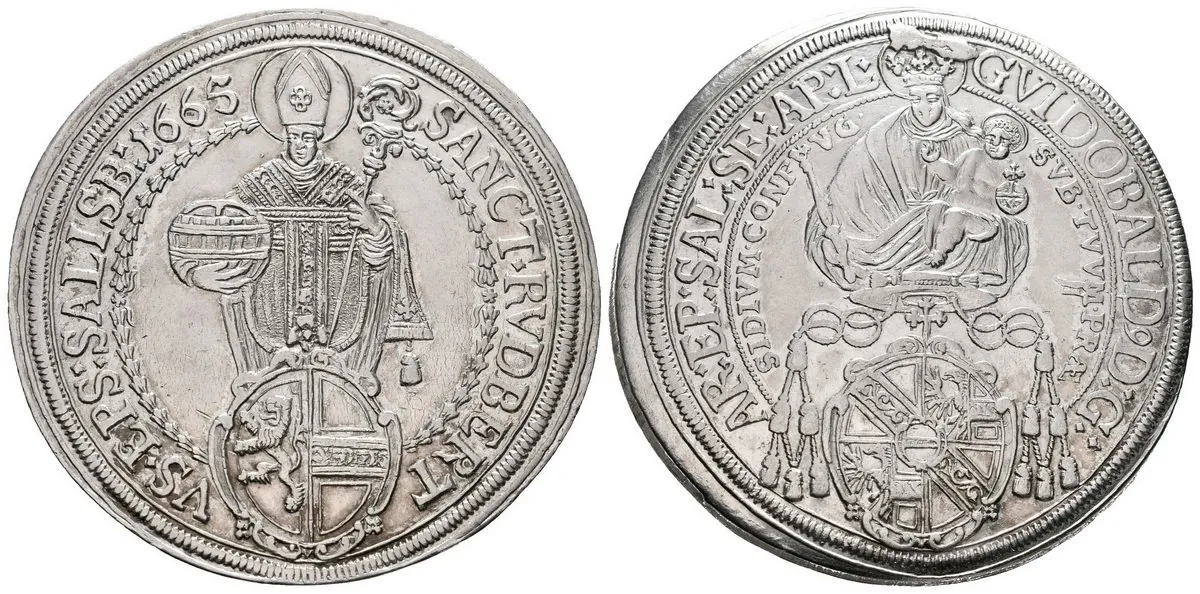Salzburg - arcibiskupství, Guidobald Thun - Hohenstein, 1654 - 1668 — 1