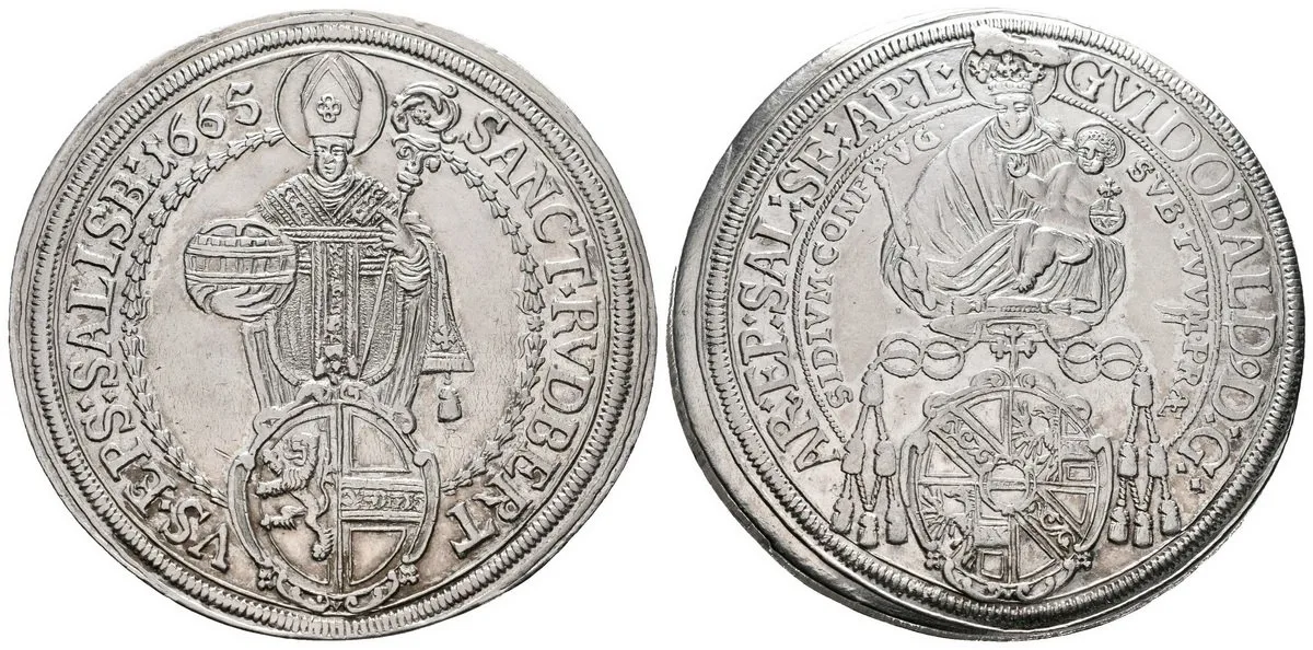 Salzburg - arcibiskupství, Guidobald Thun - Hohenstein, 1654 - 1668 — 1