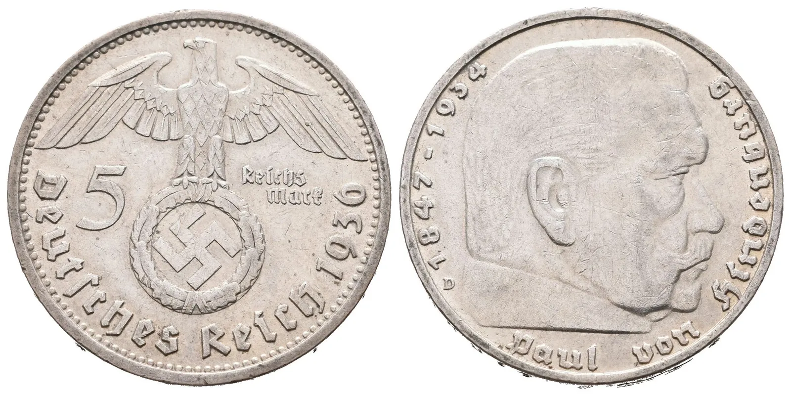 III. říše, 5 Marka 1936 D