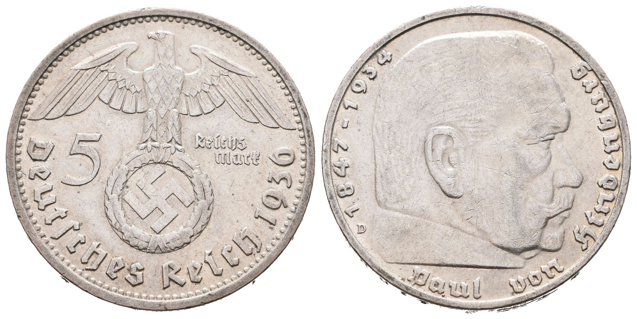 III. říše, 5 Marka 1936 D