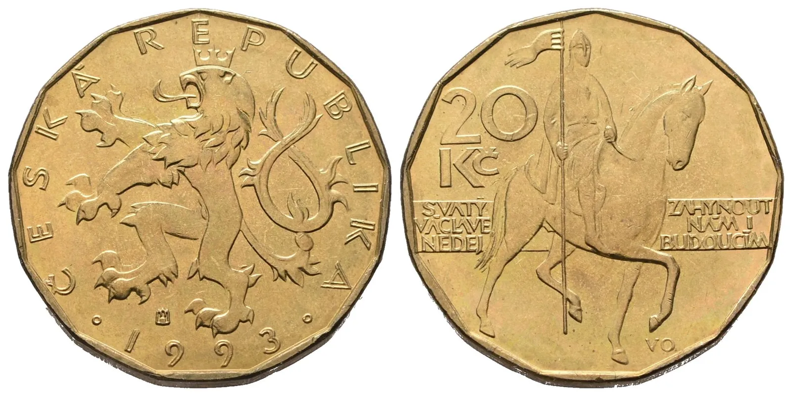 20 Koruna 1993