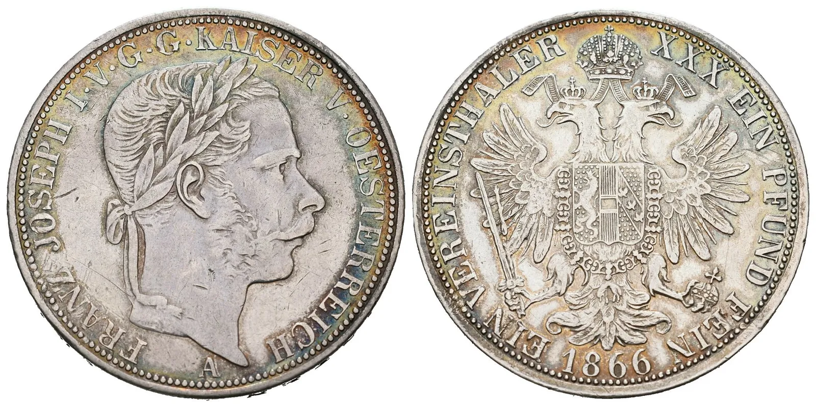 Tolar spolkový 1866 A