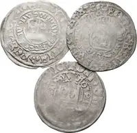 Vladislav II. Jagellonský, Pražský groš, 3 ks