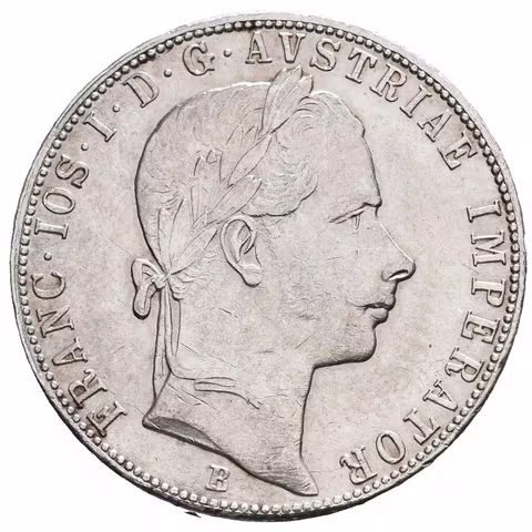 Zlatník 1858 B, velmi pěkná zachovalost, lesk, patina,
