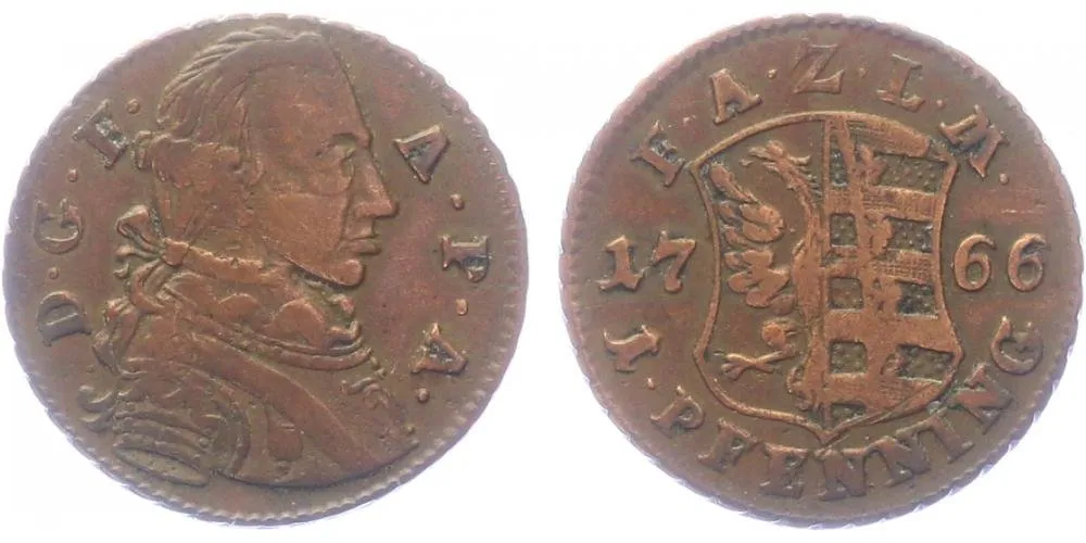 Anhalt - Zerbst, Friedrich August, 1747 - 1793 — 1