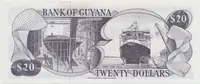Guyana, 20 Dollars (1983), P.24c - fotografie 2