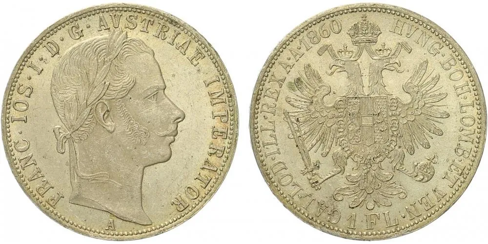 Rakouská a spolková měna, 1857 - 1892 — 1
