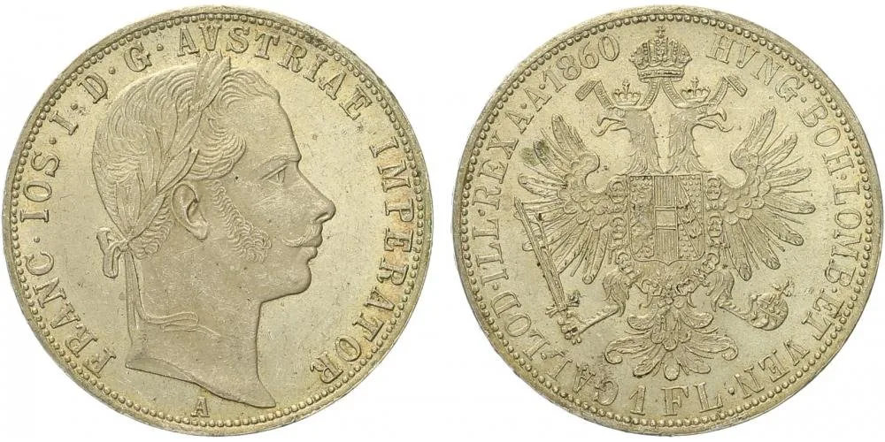 Rakouská a spolková měna, 1857 - 1892 — 1