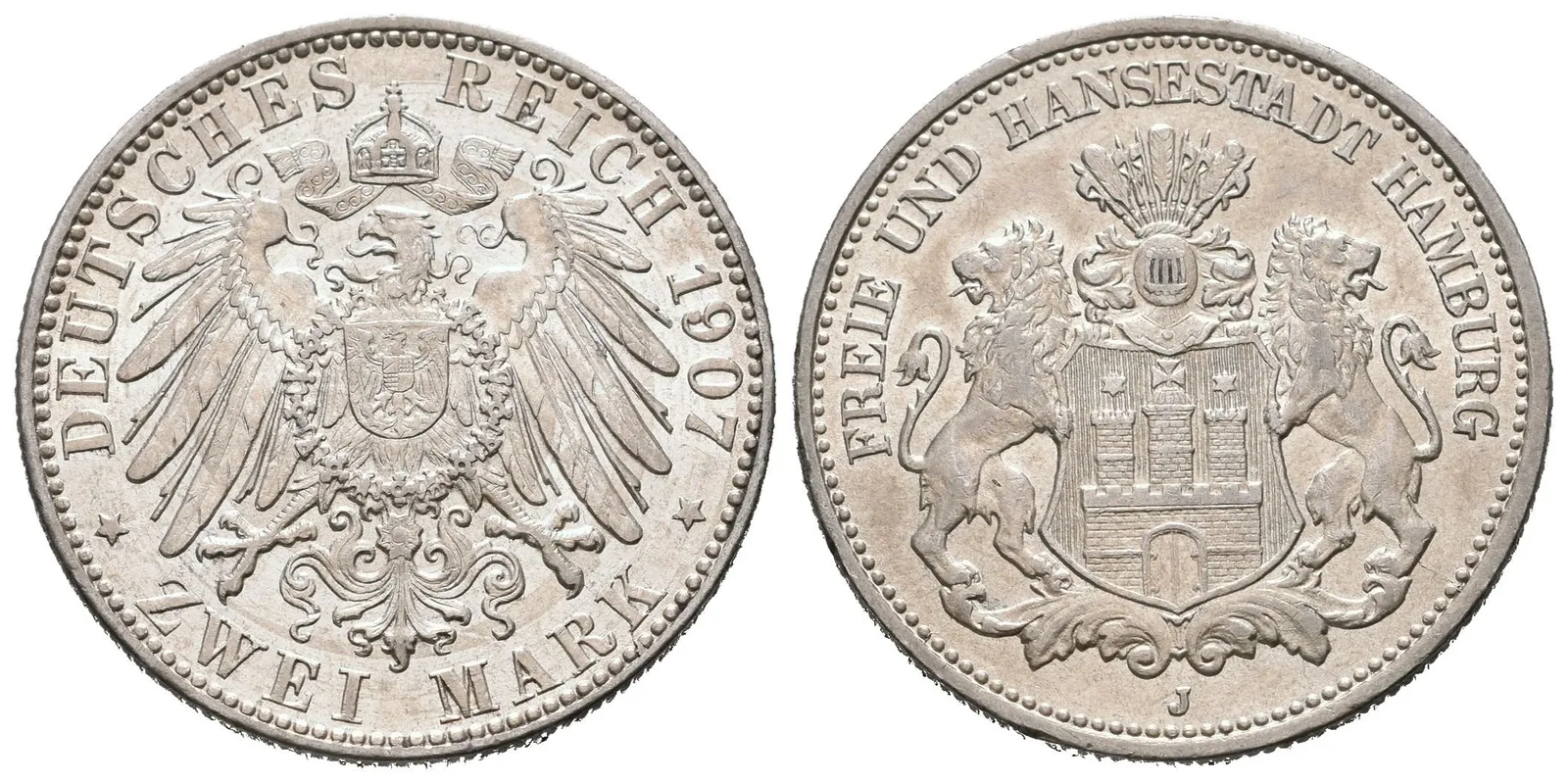 Hamburg, 2 Marka 1907