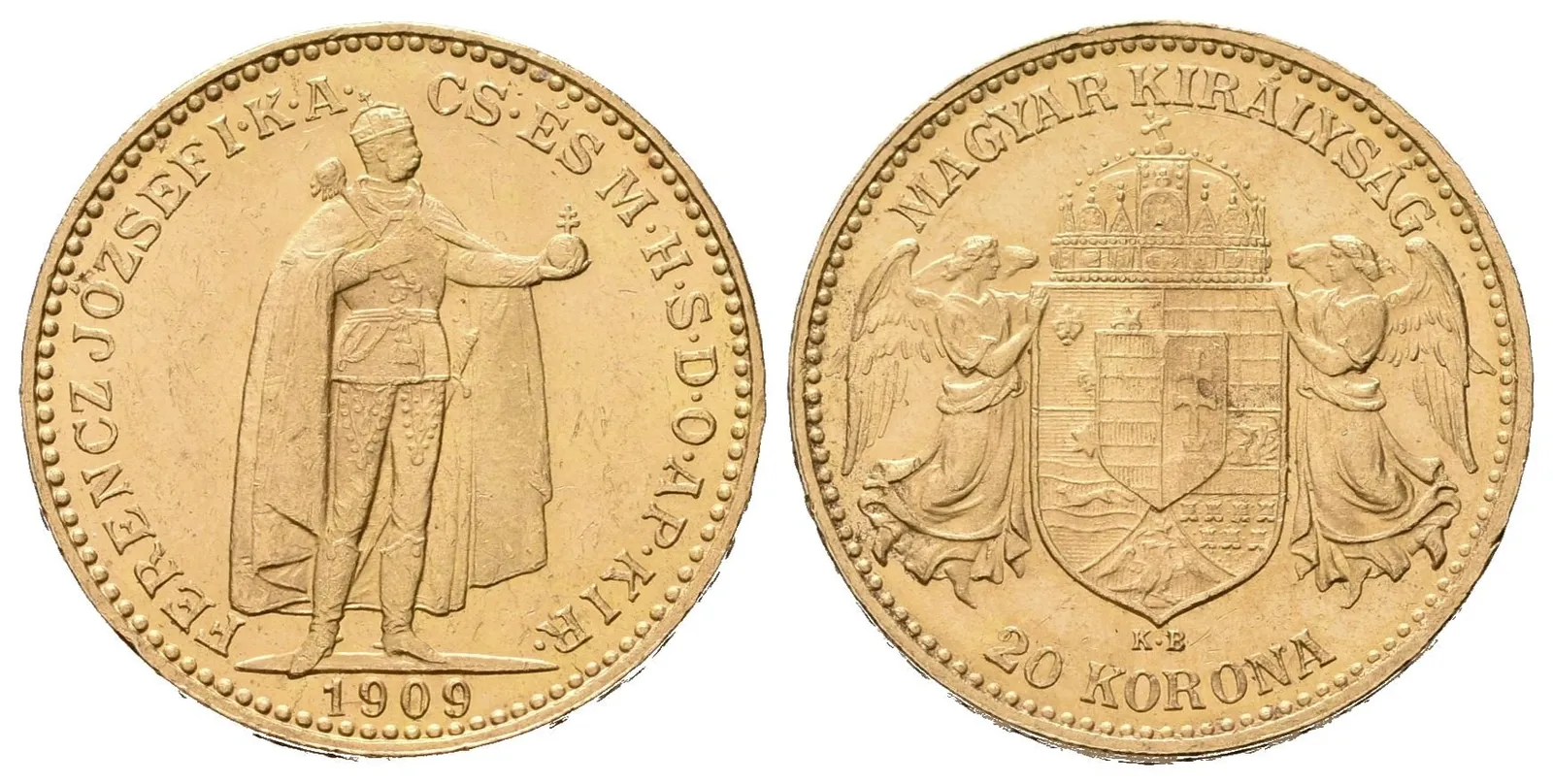 20 Koruna 1909 KB