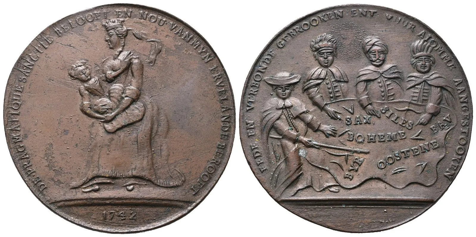 Marie Terezie, 1740 - 1780 — 1