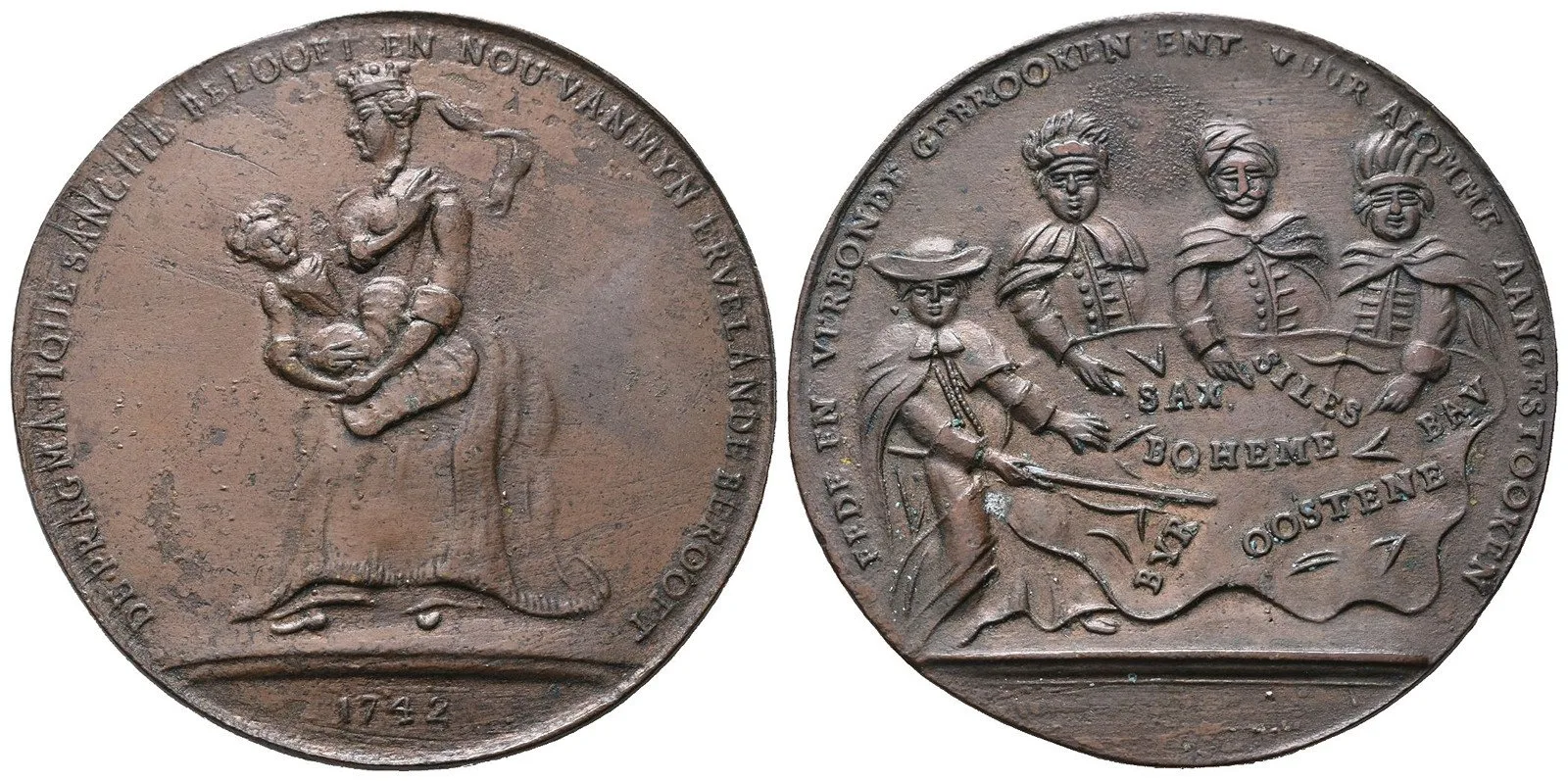 Marie Terezie, 1740 - 1780 — 1