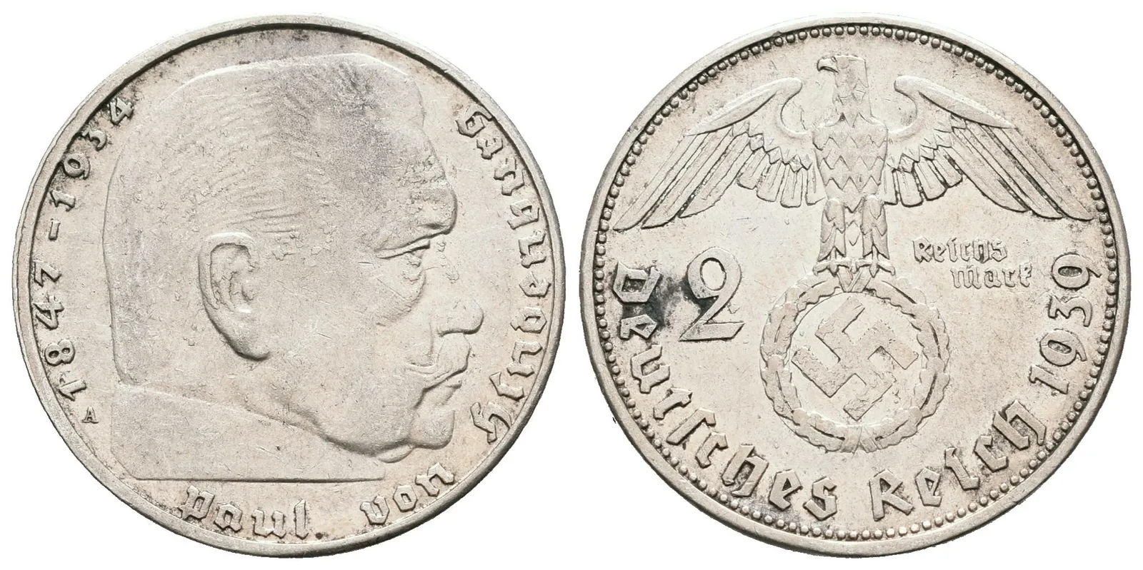 III. říše, 2 Marka 1939 A