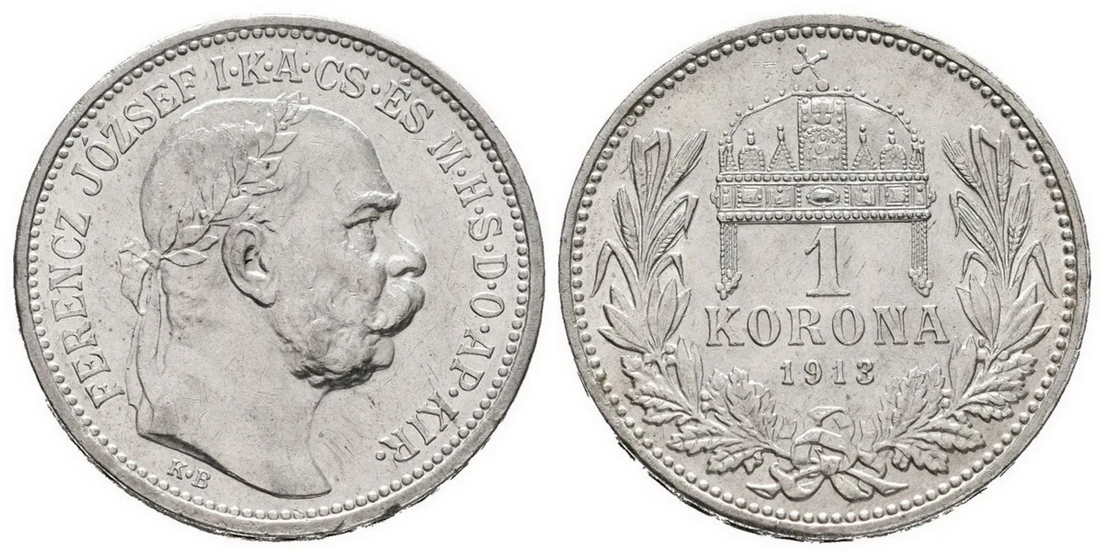 Korunová měna, 1892 - 1918 — 1