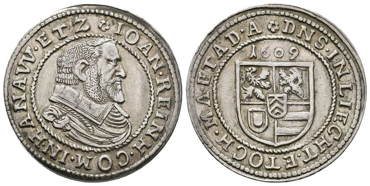 Hanau - Lichtenberg, Johann Reinhard, 1599 - 1625 — 1