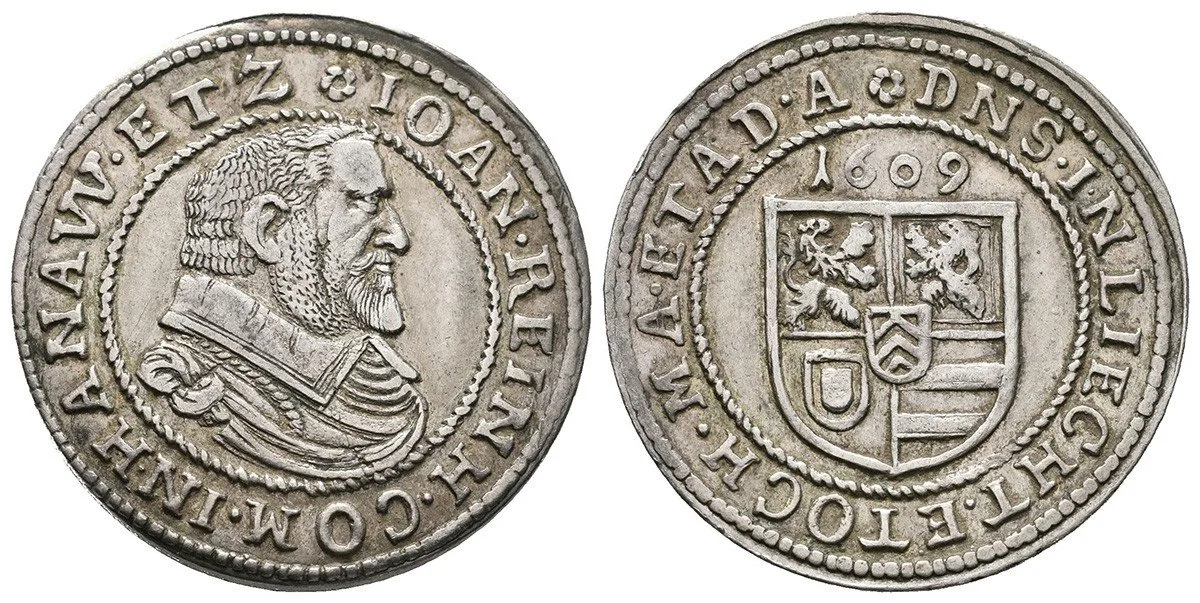 Hanau - Lichtenberg, Johann Reinhard, 1599 - 1625 — 1