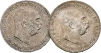 1 Koruna 1914, lot 2 ks