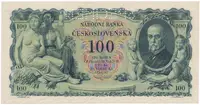 100 Koruna 1931, série Ma, Ga, SPECIMEN, Hej.25b1.S1 - fotografie 2