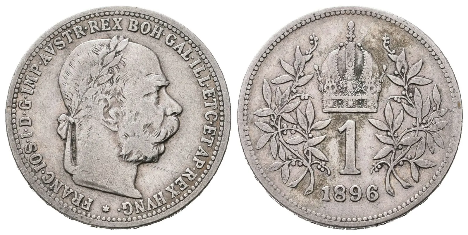 1 Koruna 1896
