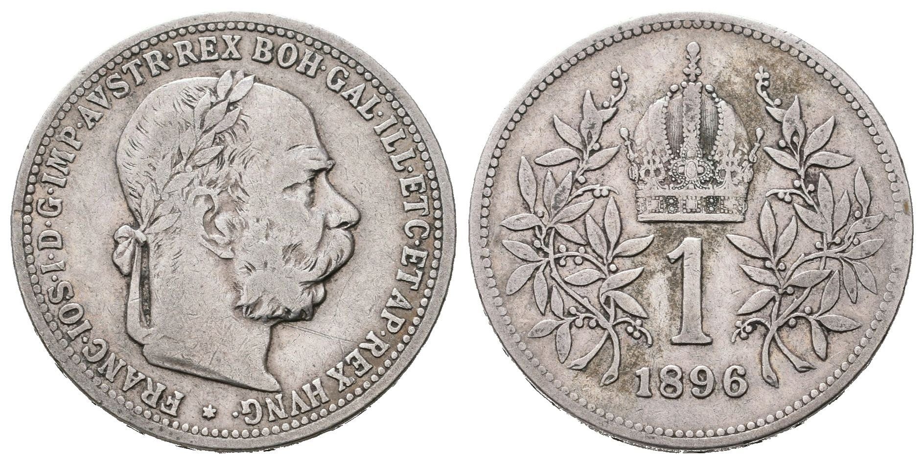 1 Koruna 1896
