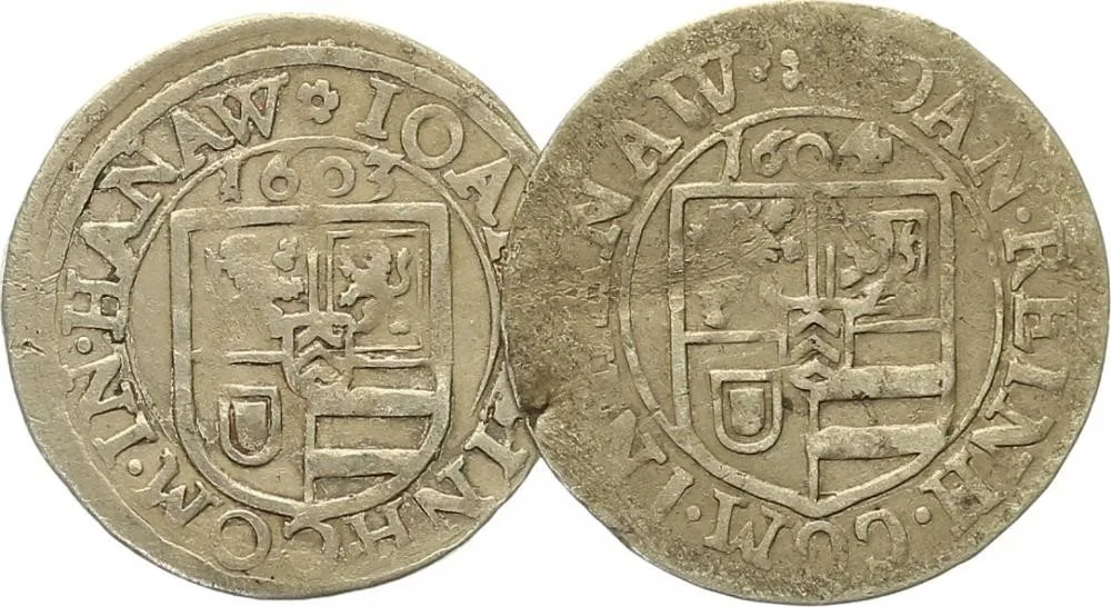 Hanau - Lichtenberg, Johann Reinhard, 1599 - 1625 — 1