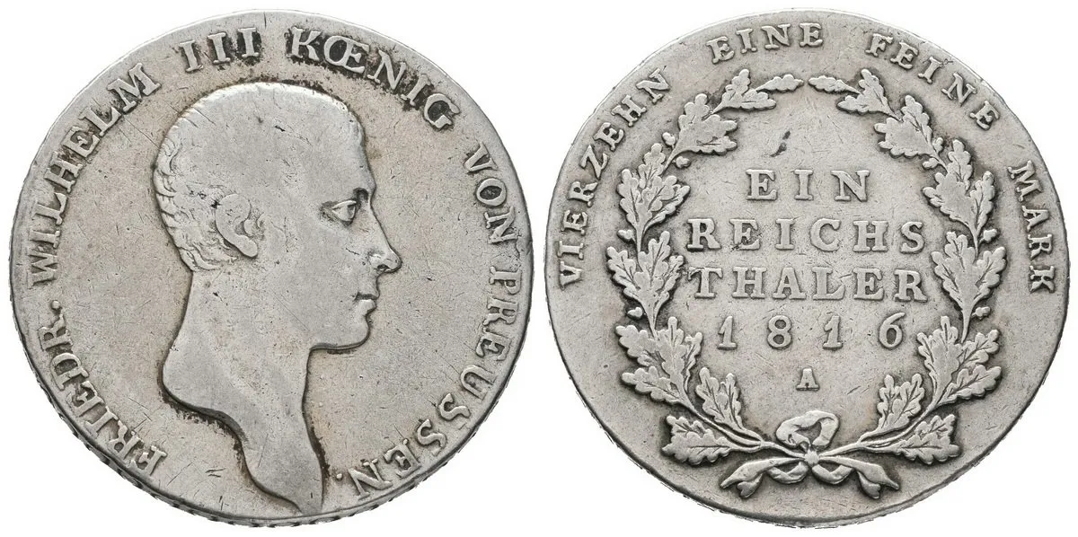 Prusko, Friedrich Wilhelm III., 1797 - 1840 — 1