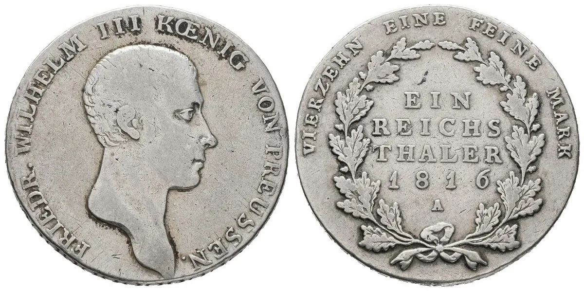 Prusko, Friedrich Wilhelm III., 1797 - 1840 — 1