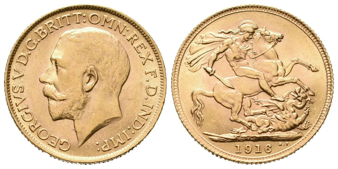 Velká Británie, Sovereign 1916