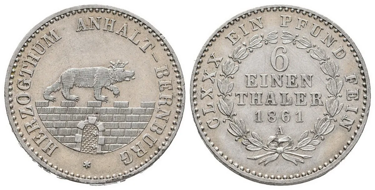 Anhalt - Bernburg, Alexander Carl, 1834 - 1863 — 1