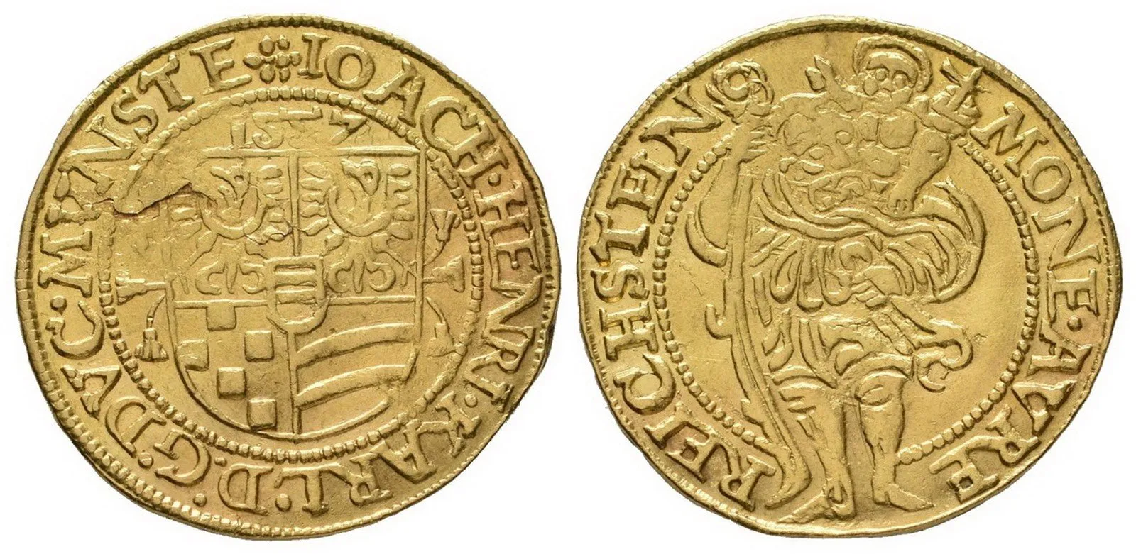 Slezsko, Münsterberg - Olešnice, Joachim, Heinrich III. a Karl II., 1553 - 1562 — 1