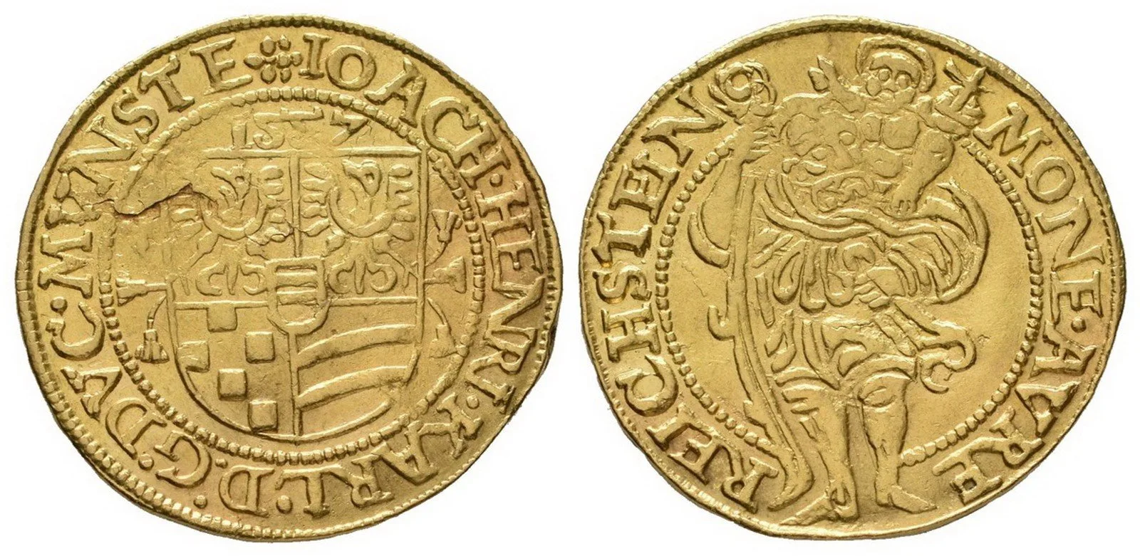 Slezsko, Münsterberg - Olešnice, Joachim, Heinrich III. a Karl II., 1553 - 1562 — 1