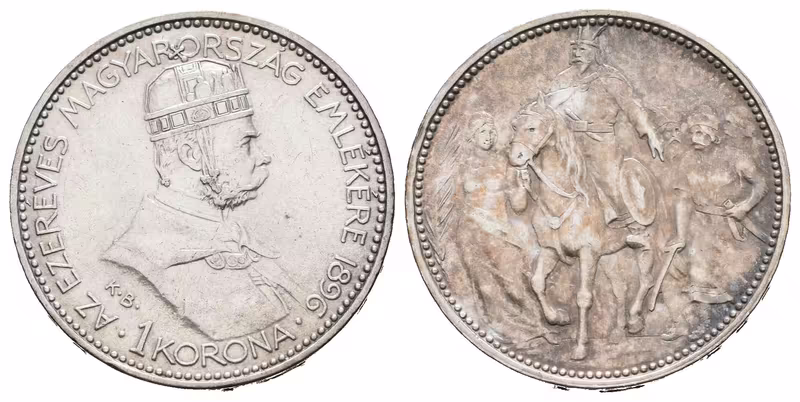 1 Koruna 1896 KB
