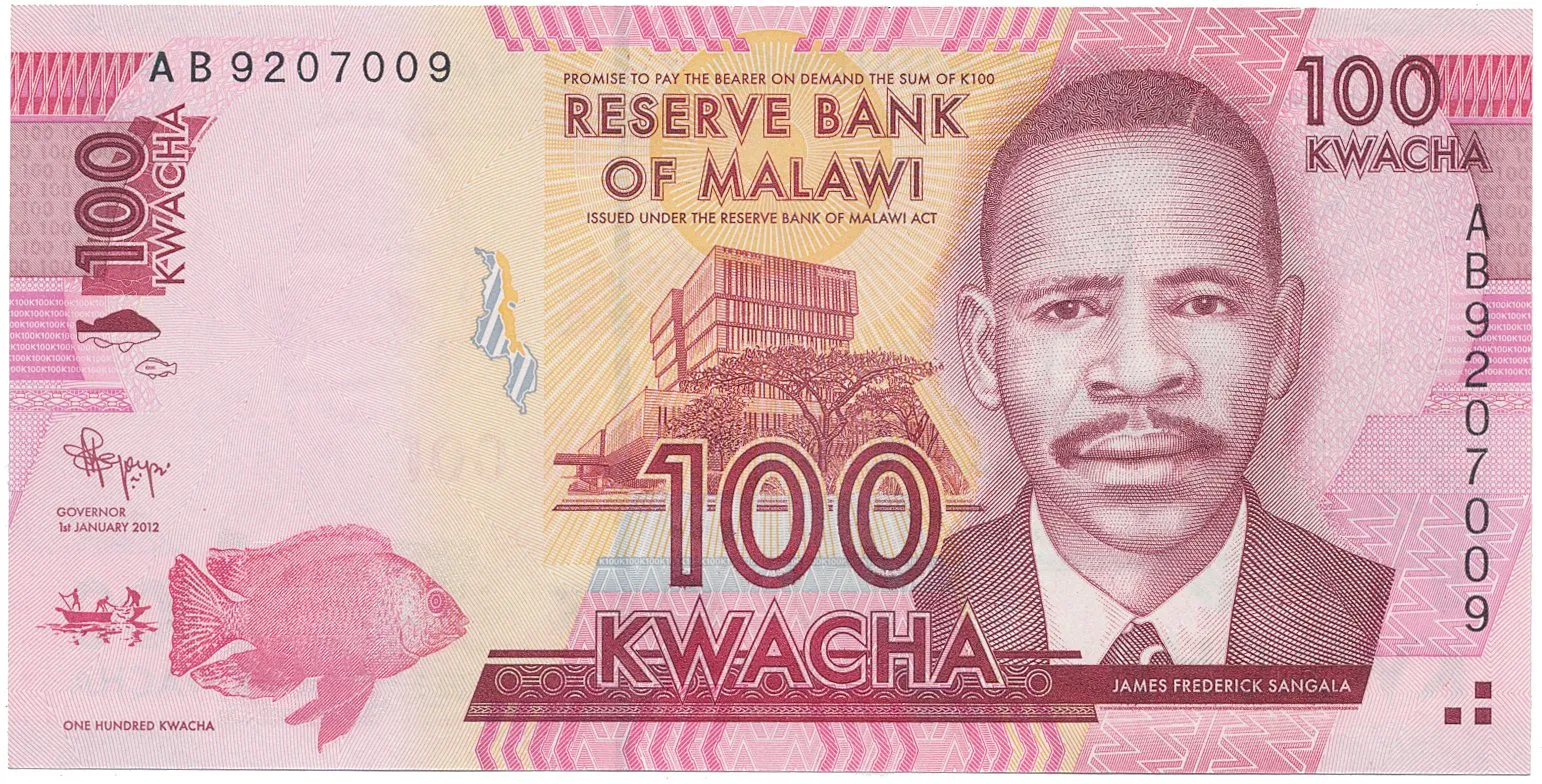 Malawi, 100 Kwacha 2012, P.59