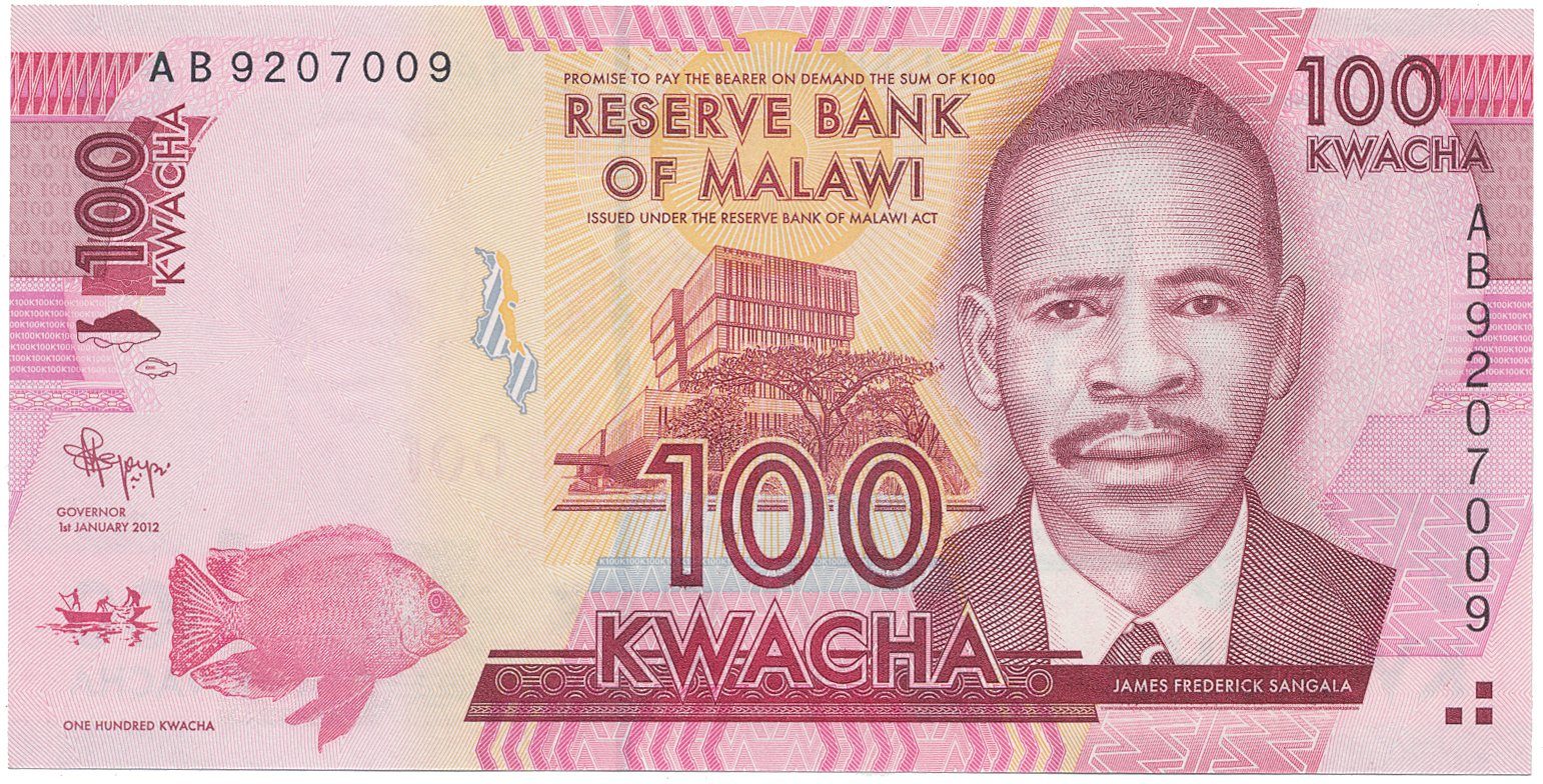 Malawi, 100 Kwacha 2012, P.59