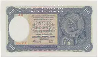 100 Koruna 1940, I. vydání, série A 15, Hej.48a2.S1