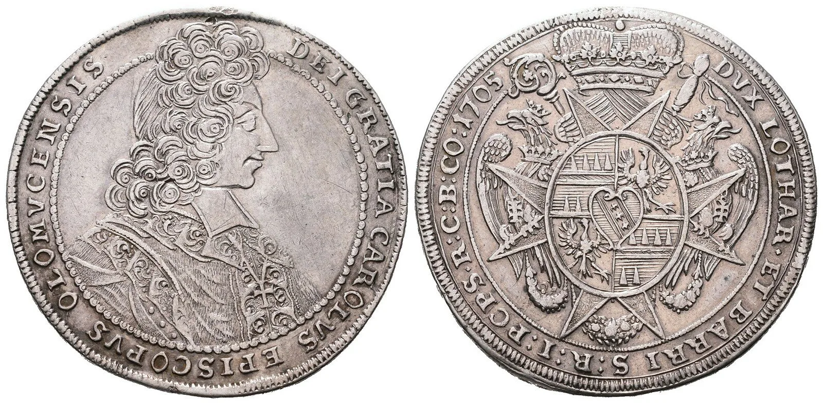 Olomouc - biskupství, Karel III. Lotrinský, 1695 - 1711 — 1