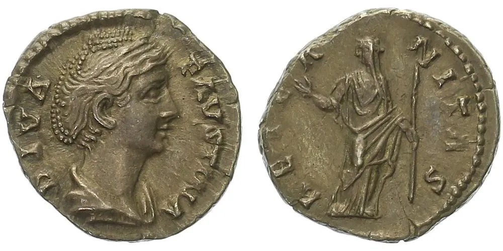 Faustina senior, manželka Antonina Pia — 1
