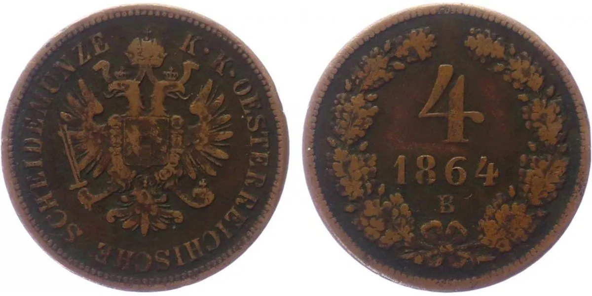Rakouská a spolková měna, 1857 - 1892 — 1
