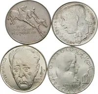 100 Kčs 1990 - Velká pardubická, bez punců, — 1