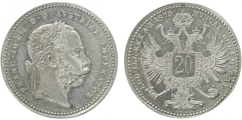 Rakouská a spolková měna, 1857 - 1892 — 1