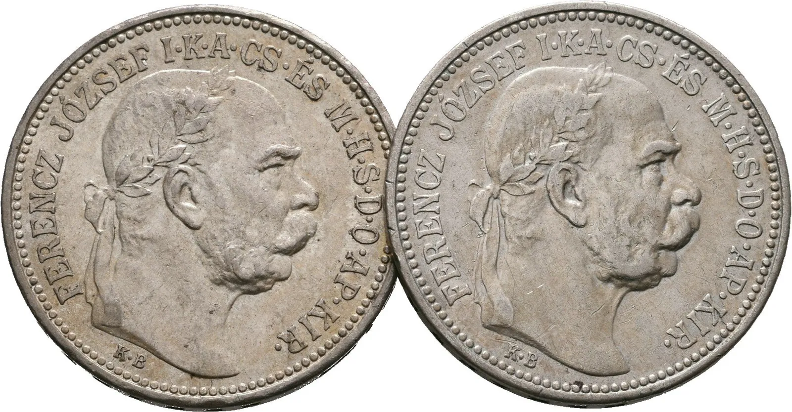 1 Koruna 1915 KB, lot 2 ks