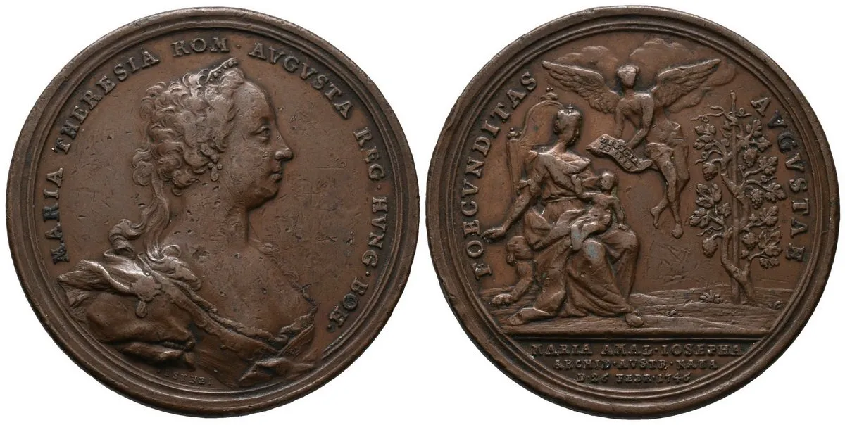 Marie Terezie, 1740 - 1780 — 1