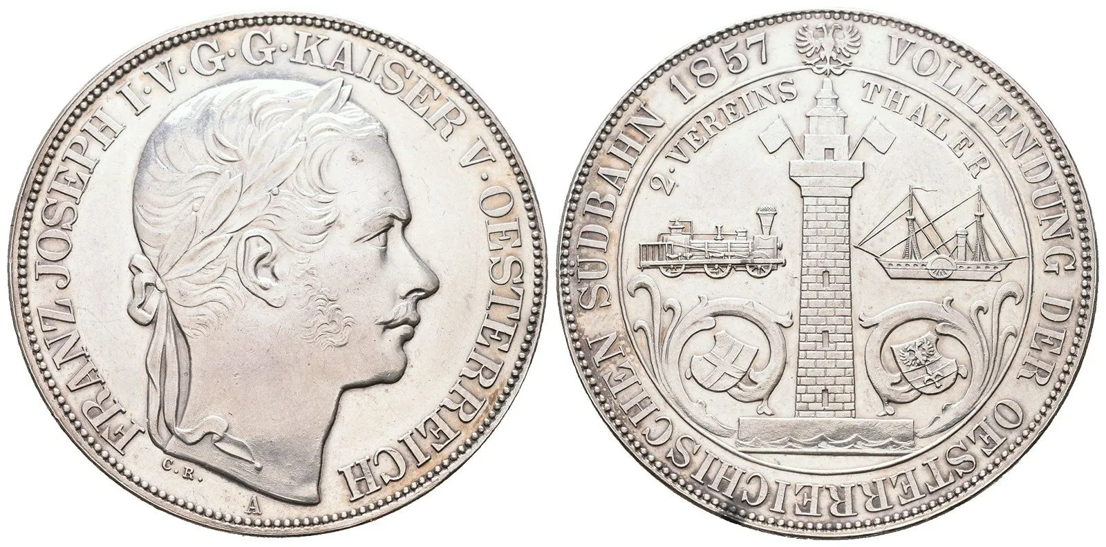 Rakouská a spolková měna, 1857 - 1892 — 1