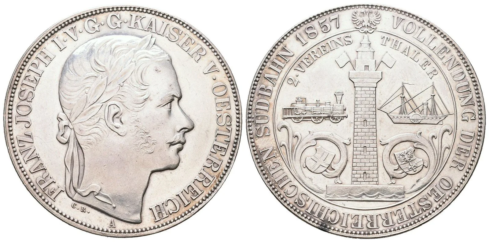 Rakouská a spolková měna, 1857 - 1892 — 1