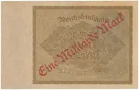 Německo, 1 Milliarde Mark 1923, Ro.110e - fotografie 2