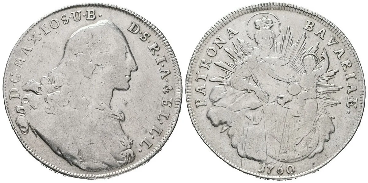 Bavorsko, Maximilian III. Josef, 1745 - 1777 — 1