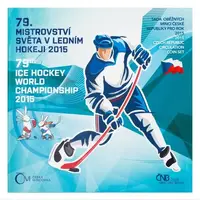 Ročníková sada mincí 2015 - 79. MS v ledním hokeji - fotografie 2