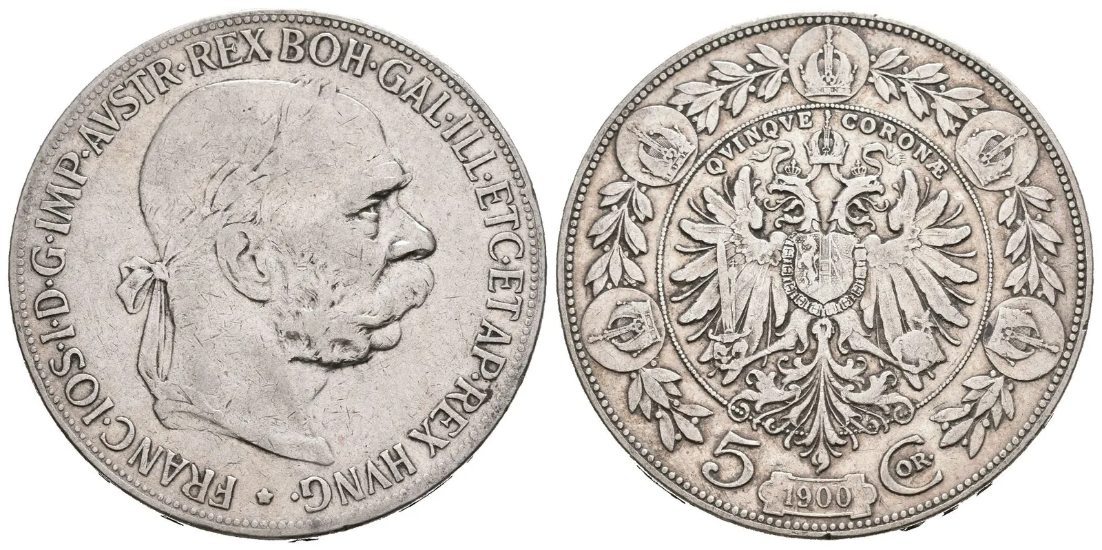 5 Koruna 1900