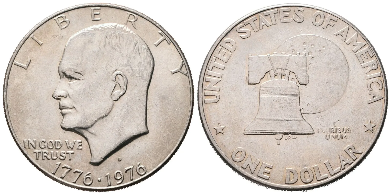 USA, 1 Dollar 1976 - Dwight D. Eisenhower