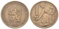 1 Koruna 1962